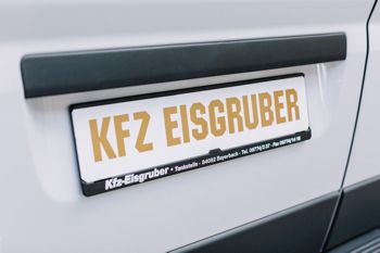 Nummernschild Kfz Eisgruber k